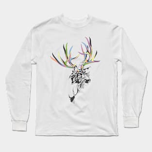 White-TailedDeer Long Sleeve T-Shirt